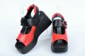 СЕЗОН'24! Ефектни дамски сандали на платформа-Естествена кожа-Два цвята, снимка 3