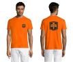 Оранжева тениска ATA, снимка 1 - Екипировка - 45052541