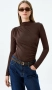 Блуза цвят кафе, снимка 1
