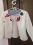 Детско бяло сако, снимка 4