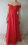 Бална рокля в червен цвят, снимка 2