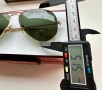 Ray-Ban Aviator RB3025 58мм - G15, като нови 9.9/10, снимка 14