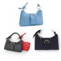 Малка дамска кожена чанта с цип, голямо разнообразие от цветове, снимка 1 - Чанти - 45840168