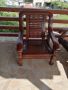 Мебели от Палисандър - Диван и кресла комплект масив Тик Дъб, снимка 4