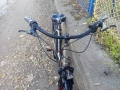 28 цола електрически алуминиев велосипед с 7 скорости усилени капли амортисьори хидравлични спирач, снимка 7