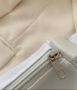 Текстилна непромокаема чантичка с портмоне в бяло или лилаво, снимка 6