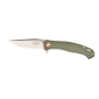 Сгъваем нож Dulotec K213 - зелен 8Cr13Mov неръждаема стомана, снимка 1 - Ножове - 45007409