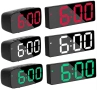 Дигиталени Часовници с Термометър. Стенен Часовник с Аналогов и LED Дисплей. LED Стененни Часовници, снимка 15