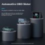 Нов Дигитален автомобилен HUD дисплей с аларма за превишена скорост OBD скоростомер, снимка 6
