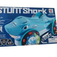 Детска музикална кола - акула със светещи гуми, снимка 6 - Музикални играчки - 45836477