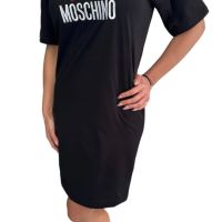 Дамска черна спортна рокля Moschino Код B32, снимка 1 - Рокли - 46066685