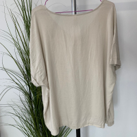 Дамска блуза от лен в размер 2ХЛ, нова с етикет, снимка 16 - Тениски - 44994613