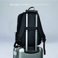 Nomadica Backpack Раница за лаптоп, стилна, водоустойчива, за 14-инчов лаптоп, черна, снимка 2 - Раници - 45180448