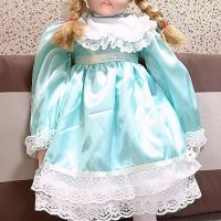 Голяма порцеланова кукла , снимка 1 - Кукли - 45211444