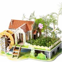 3D макет голям размер с растяща жива градина /  My Zilipoo - Stylish Villa 3Д макети, снимка 8 - Декорация за дома - 45467380