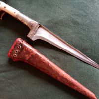 Нож, кама, за пробиване на ризници., снимка 3 - Антикварни и старинни предмети - 45386536
