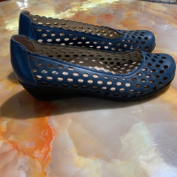 Обувки ,естествена кожа,тъмно сини, снимка 4 - Дамски елегантни обувки - 45011169