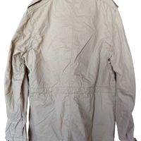 Мъжко яке за преходи с джобове H&M, 100% памук, Бежово, 73х57 см, 52, снимка 2 - Якета - 45674796