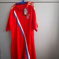 Мъжка тениска и шорти за футбол, снимка 1 - Спортни дрехи, екипи - 45626826
