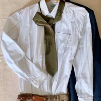 Мъжки костюм - сако, панталон, риза, колан, вратовръзка , снимка 15 - Костюми - 45135594