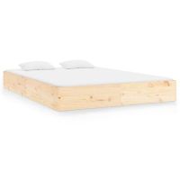 vidaXL Рамка за легло, дърво масив, 160х200 см（SKU:820032, снимка 1 - Спални и легла - 45493301