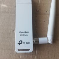 TP-LINK TL-WN722NV2 150Mbps High-Gain Wireless USB2.0 Adapter V2.0, снимка 4 - Мрежови адаптери - 45505291