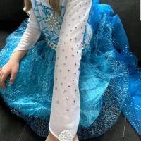 Рокля Елза 5-6 години, снимка 4 - Детски рокли и поли - 45468029