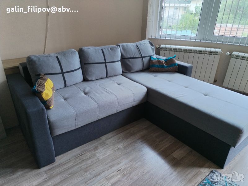 Холов ъглов диван, снимка 1