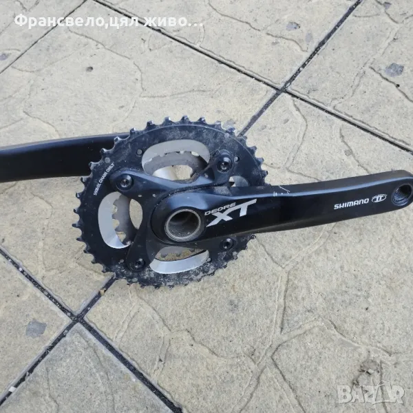 Курбел за велосипед колело Shimano deore xt fc m 785, снимка 1