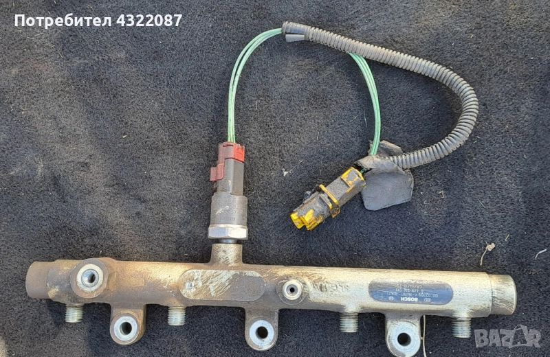 Горивен рейл от Пежо / Peugeot 206 2.0HDI 90к.с RHY, снимка 1