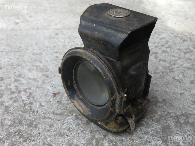 стар газен вело фар "HAECKEL's STAR" - MADE IN GERMANY, снимка 1