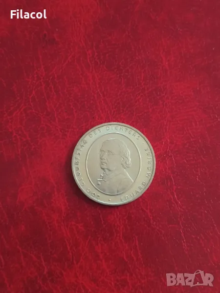 Германия 10 евро 2004 Едуард Морик, снимка 1