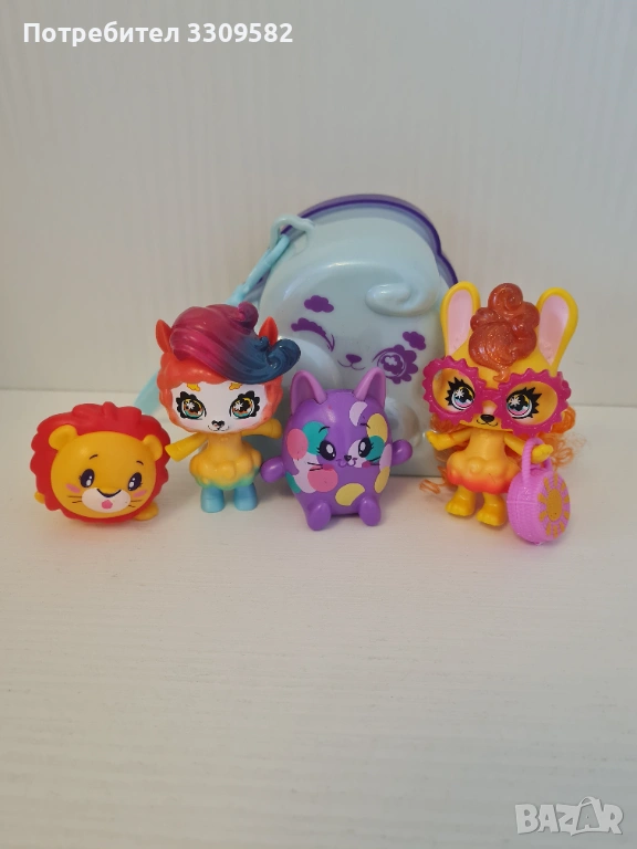 Две Cloudees фигурки и Happy meal toys, снимка 1