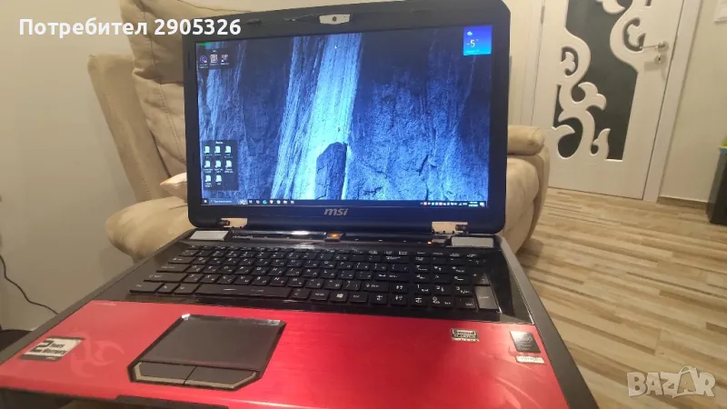 Gaming laptop геймърски лаптоп MSI GT70, снимка 1