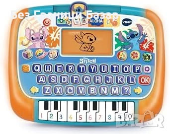 Нов VTech Stitch интерактивен таблет за учене и игра 6+ активности деца, снимка 1