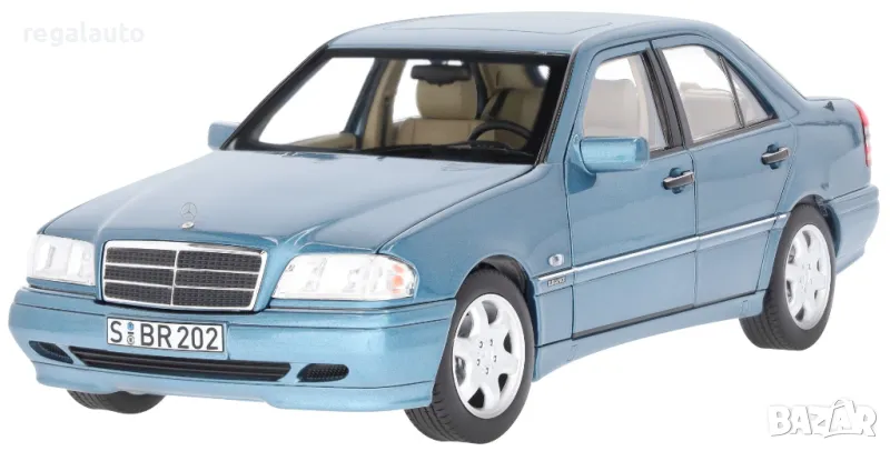 B66040704,умален модел die-cast Mercedes-Benz C 200 Limousine W 202 (1997-2001),1:18, снимка 1