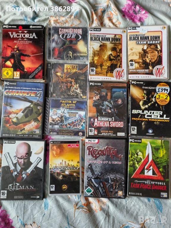 Игри за компютър и една за Psp, снимка 1