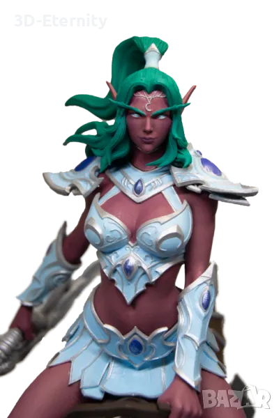 3D Фигура: Tyrande Whisperwind | World of Warcraft, снимка 1