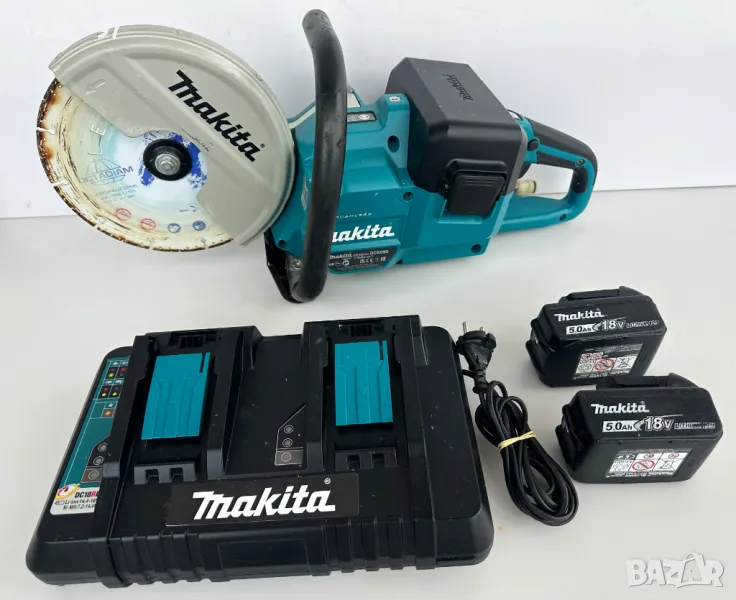 Makita DCE090 - Акумулаторен фугорез (Резачка за бетон) като нов!, снимка 1