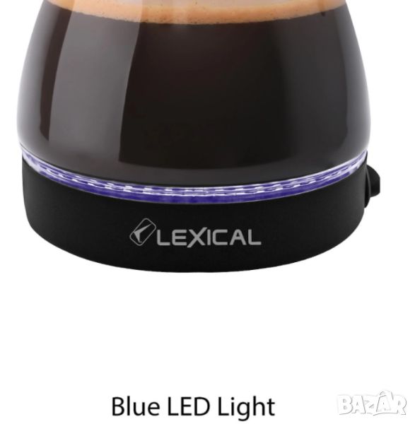 Електрическа светеща кафеварка за кафе Lexical LCP-0502, снимка 1