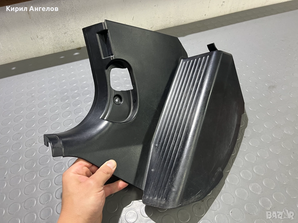 Черен почиващ педал за BMW E46 (седан и комби), снимка 1