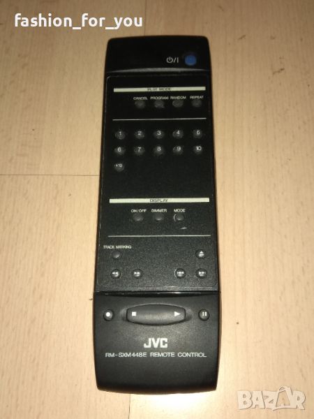 Дистанционно за минидиск JVC RM-SXM448E, снимка 1