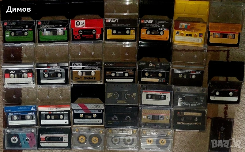 Лот аудио касети за презаписване , снимка 1