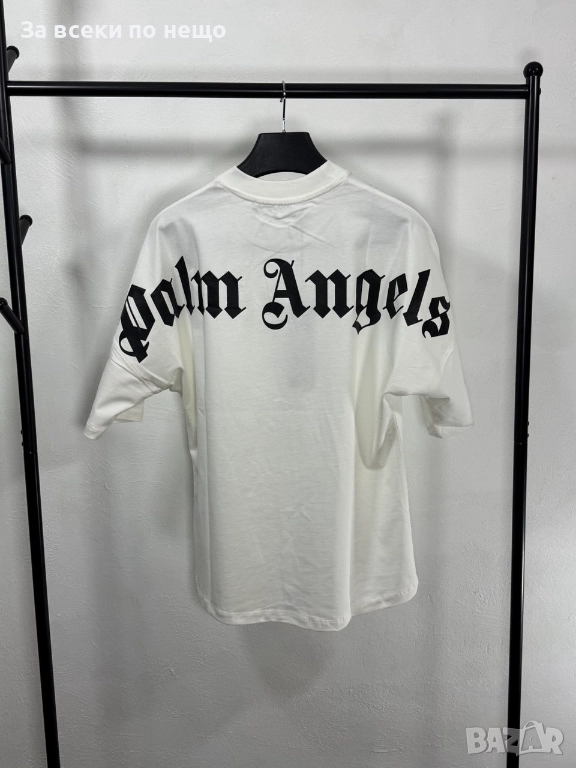 Palm Angels Мъжка Бяла Тениска👕Мъжка Блуза С Къс Ръкав Код V.B.46, снимка 1