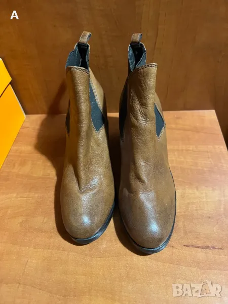 Дамски боти естествена кожа, снимка 1