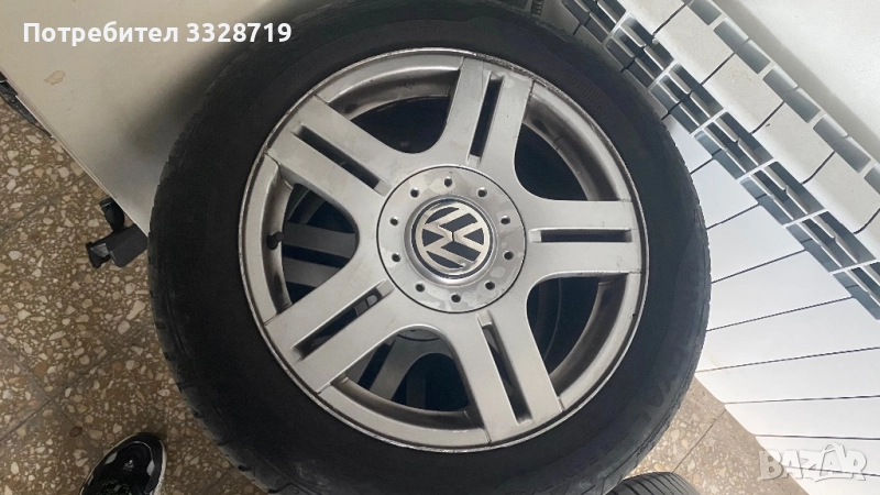 Алуминиеви джанти 16ки за vw 5 по 112, снимка 1