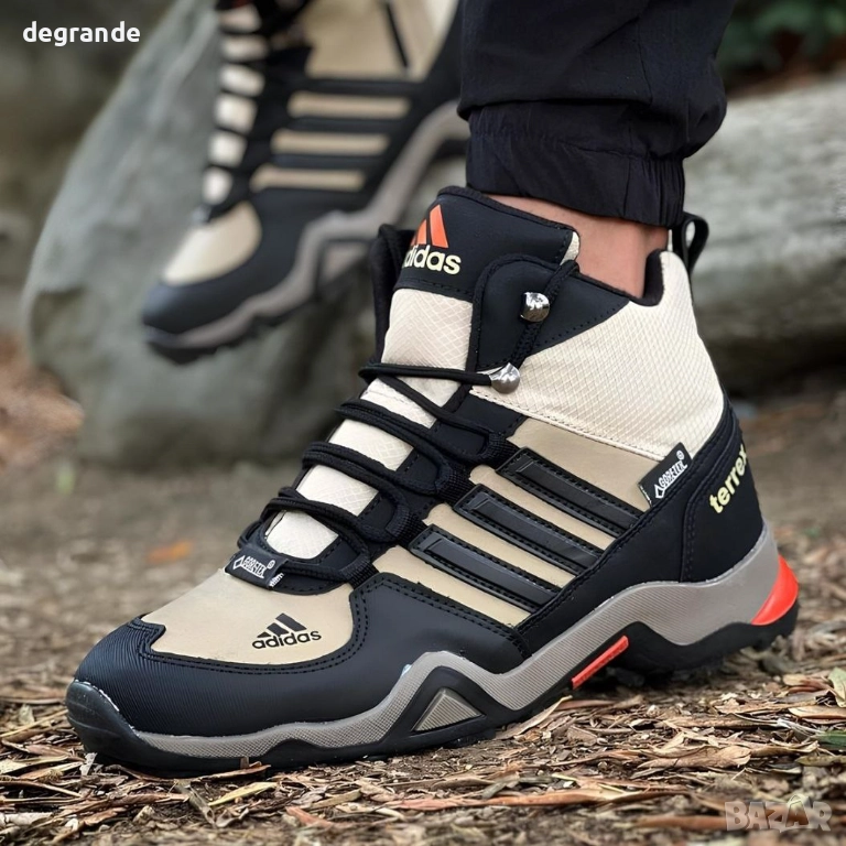 Мъжки обувки Adidas Terrex Gore-Tex: Черно и Бежаво , снимка 1