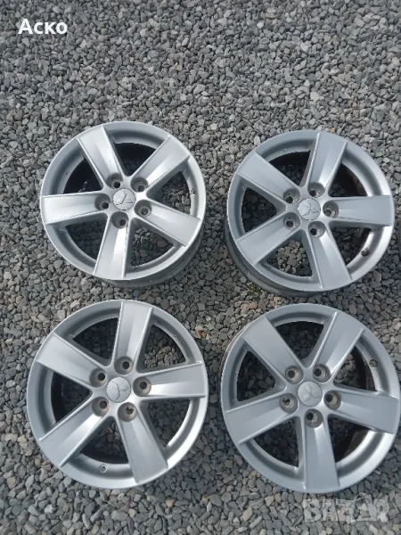 5x114.3..16цола 6.5j ET46 оригинални Mitsubishi , снимка 1