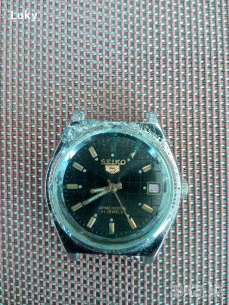 Продавам часовник SEIKO 5(за ремонт,части,майстор)., снимка 1