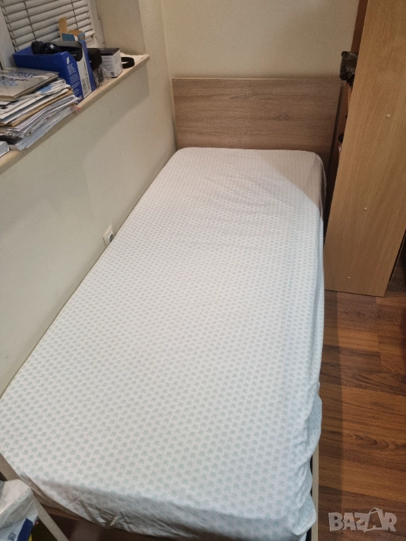 Легло с матрак Магнифлекс и подматрачна рамка 90×190 ПРОМОЦИЯ, снимка 1